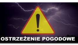 Ostrzeżenie pogodowe! Ostrzeżenie pogodowe!