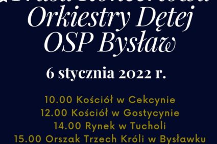 Zamiast orszaku koncert Orkiestry Dętej OSP Bysław