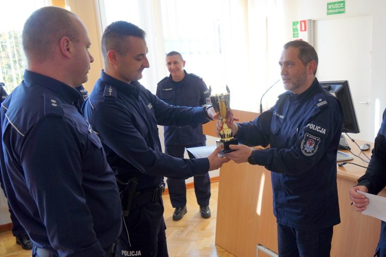 Dyżurny z Tucholi stanął na podium