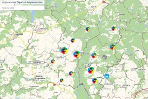 Mieszkańcy powiatu tucholskiego chętnie korzystają z Krajowej Mapy Zagrożeń Bezpieczeństwa