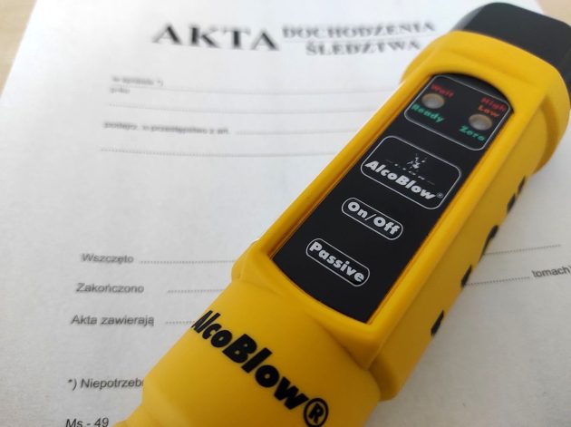 55-latek prowadził pojazd w stanie nietrzeźwości