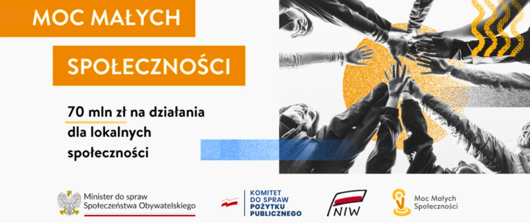 70 mln zł na działania lokalnych NGO-sów!