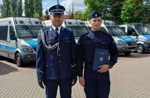 Ślubowanie nowych policjantów