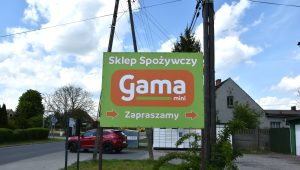 „Wspieramy małe, tucholskie sklepiki” – GAMA PSS SPOŁEM przy Mickiewicza
