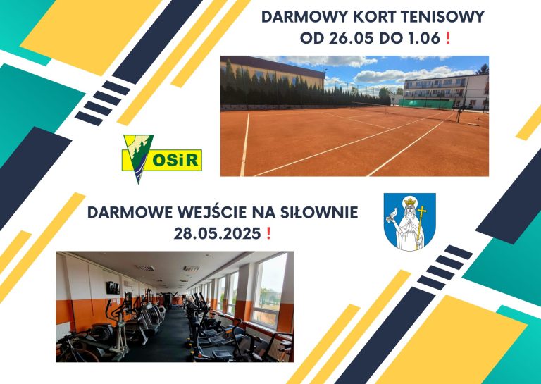 Niespodzianka od tucholskiego OSiR-u z okazji XVII Europejskiego Tygodnia Sportu!