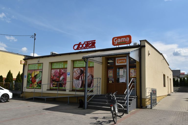 Wspieramy małe sklepiki. Sklep Gama PSS Społem przy Orzeszkowej w Tucholi