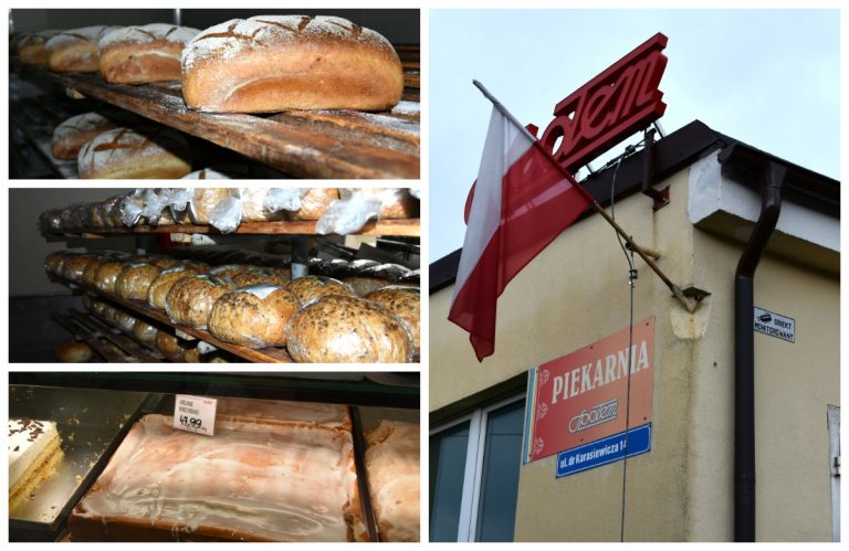 Piekarnia chlebem i ciastem pachnąca