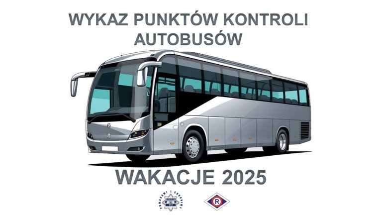 Wykaz punktów kontroli autobusów