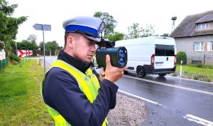 Policjanci prowadzili działania pn. „Prędkość”