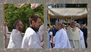 Uroczystości Najświętszego Ciała i Krwi Chrystusa (Boże Ciało) w dwóch parafiach tucholskich (relacja filmowa i fotograficzna)