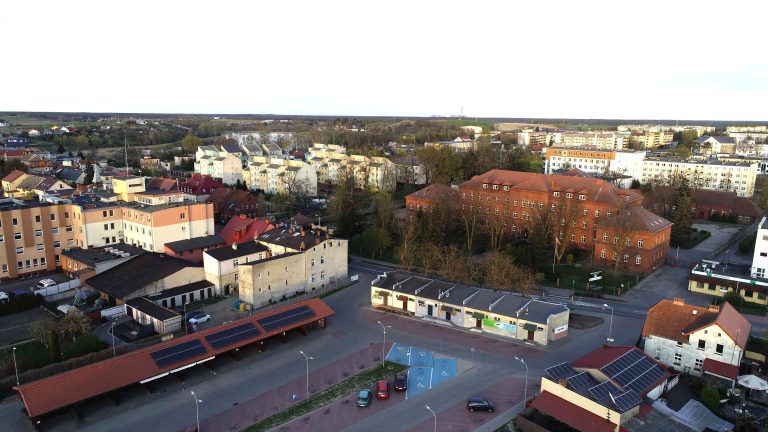 Zmiany na terenie targowiska miejskiego w Tucholi
