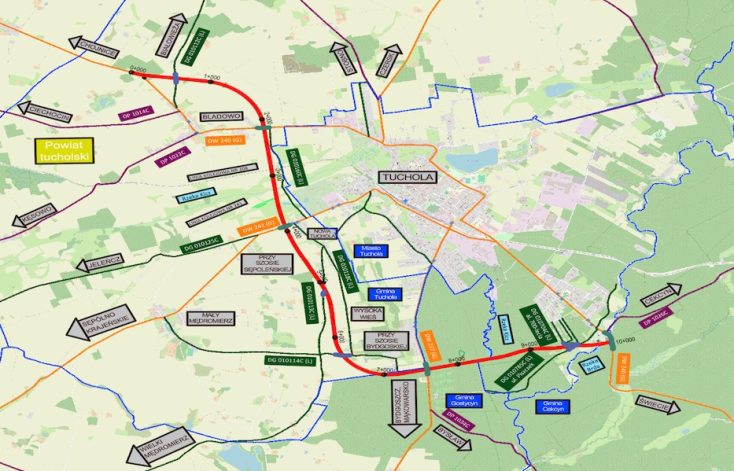 Obwodnica Tucholi – ciągle na papierze