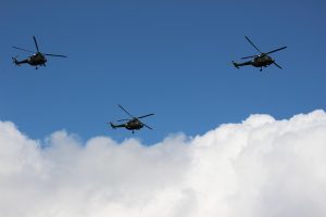 Ponad 600 policjantów i strażaków brało udział w neutralizacji wrogich dronów
