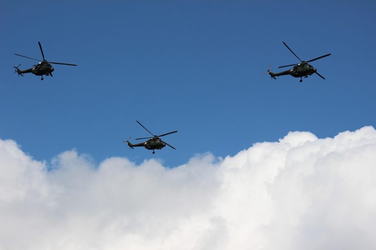 Ponad 600 policjantów i strażaków brało udział w neutralizacji wrogich dronów