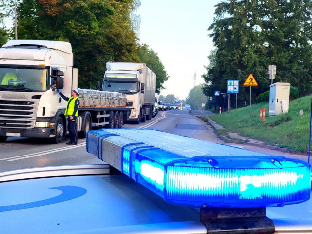 Działania „Trzeźwy poranek” na drogach powiatu tucholskiego