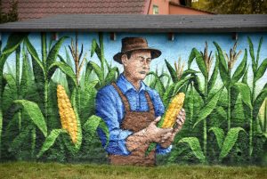 Mural w Wieszczycach