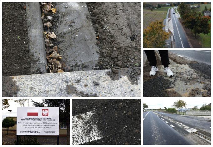 Drogowy bubel w Wełpinie?