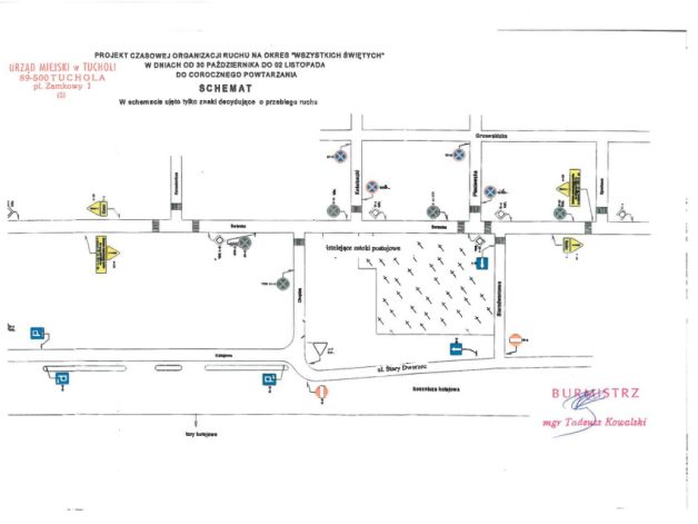 UWAGA! Zmiany w organizacji ruchu drogowego w okresie Wszystkich Świętych