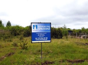 Burmistrz Tucholi ogłasza przetargi ustne nieograniczone na sprzedaż działek budowlanych