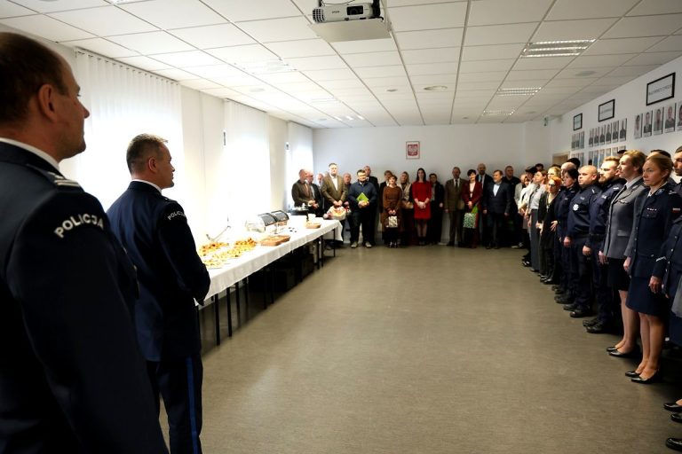 Wigilijne spotkanie w Komendzie Powiatowej Policji w Tucholi
