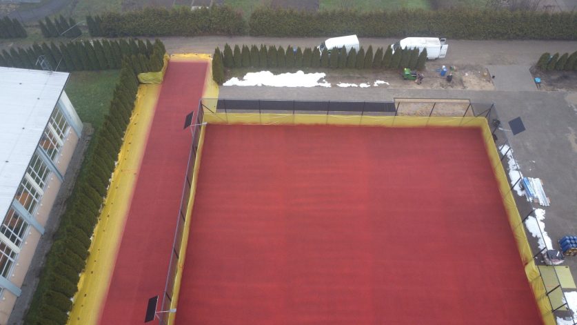 Odbiór boiska wielofunkcyjnego w ZSLiT w Tucholi