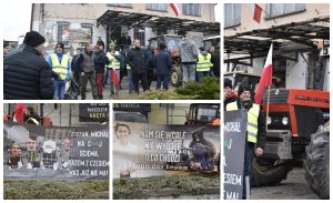 PROTEST ROLNIKÓW POWIATÓW: TUCHOLSKIEGO I SĘPOLEŃSKIEGO W GOSTYCYNIE