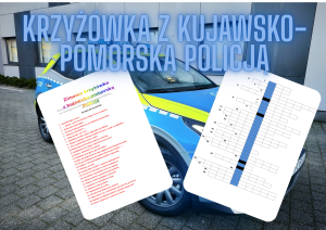 Konkurs dla dzieci „Krzyżówka z kujawsko-pomorską Policją”