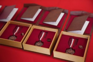 Wręczenie odznaczeń państwowych dla członków Związku Literatów Polskich