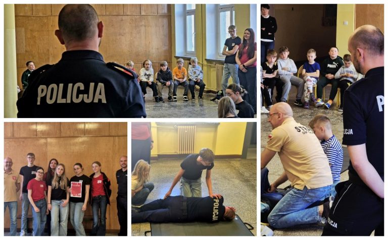 Dzieci uczyły się udzielania pierwszej pomocy