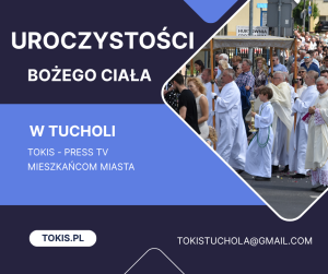 Uroczystości Bożego Ciała w Tucholi