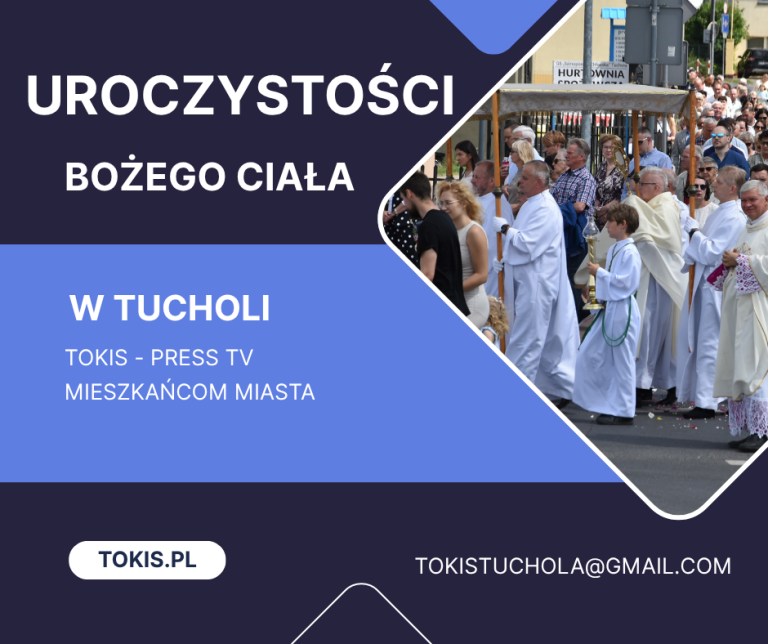 Uroczystości Bożego Ciała w Tucholi