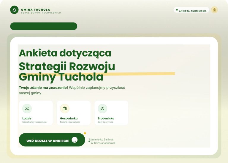 Gmina Tuchola opracowuje nową strategię działania na dziesięć lat. Przyłącz się!