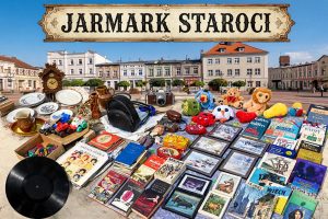 Tuchola. Jarmark staroci w centrum miasta