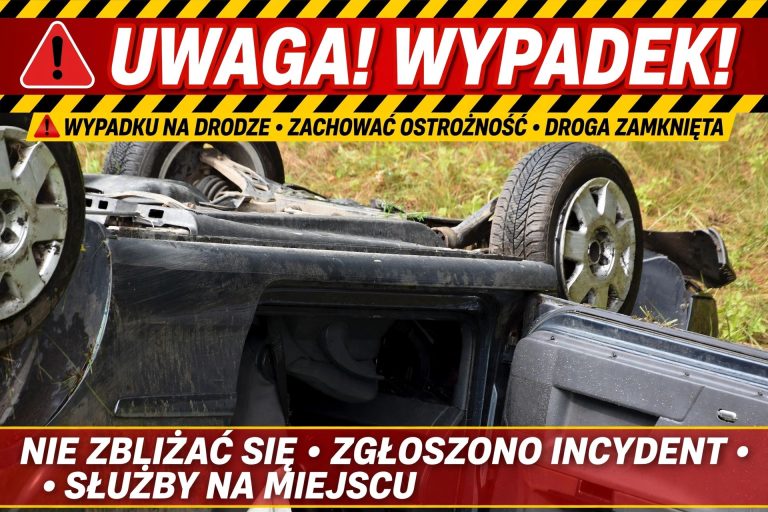 Niebezpieczne zdarzenie drogowe pod Rudzkim Mostem