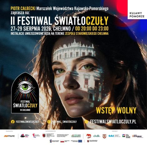 Zapraszamy do Chełmna na Festiwal Światłoczuły
