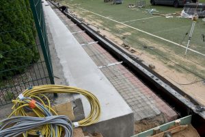 Dalsza metamorfoza boiska piłkarskiego na terenie tucholskiego OSiR-u