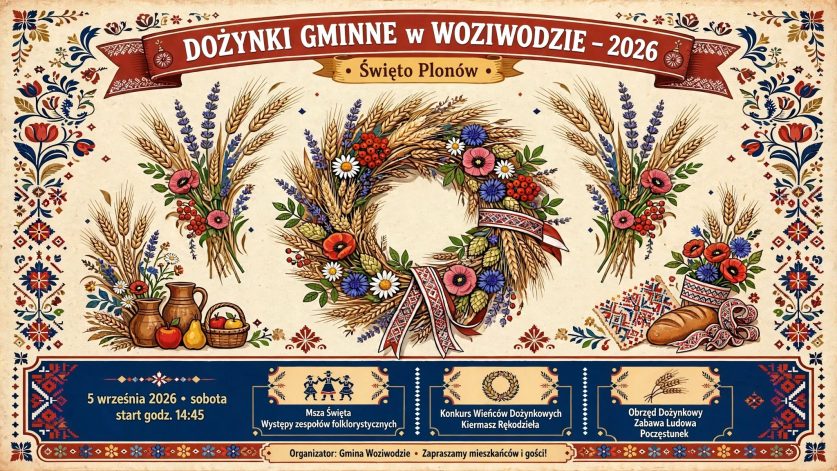 Dożynki Gminne w Woziwodzie – 2026