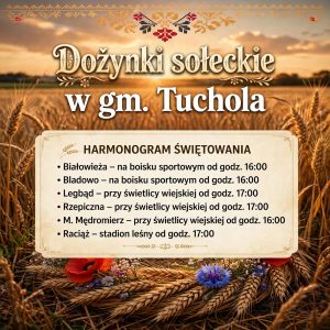 DOŻYNKI W SOŁECTWACH GM. TUCHOLA!
