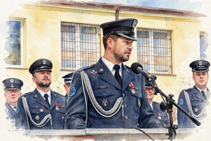 UROCZYSTY APEL Z OKAZJI ŚWIĘTA WOJSKA POLSKIEGO W 34 CHOJNICKIM BATALIONIE RADIOTECHNICZNYM
