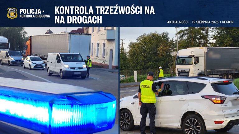Działania „Trzeźwy poranek” na drogach powiatu tucholskiego