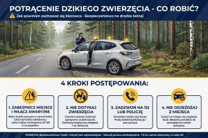 Kiedy na drodze potrącisz dzikie zwierzę…