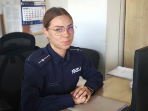 Powiatowe eliminacje konkursu dla oskarżycieli publicznych i sukces mł. asp. Anna Treider – Fojut.