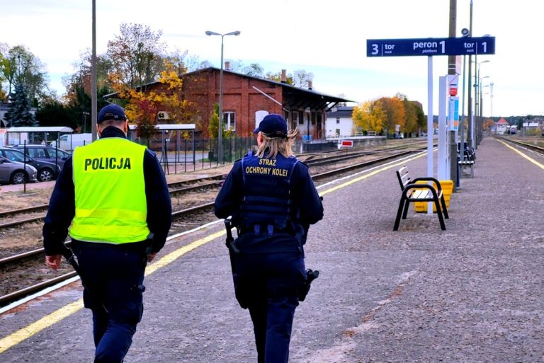 Wspólne patrole Policji i Straży Ochrony Kolei