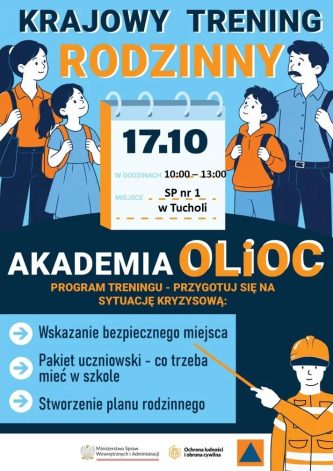 Chcesz prawidłowo reagować na zagrożenia? W sobotę zapraszamy do JEDYNKI w Tucholi!