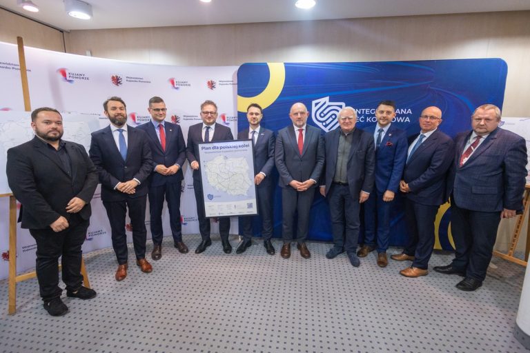 Wytyczają kolej dużych prędkości